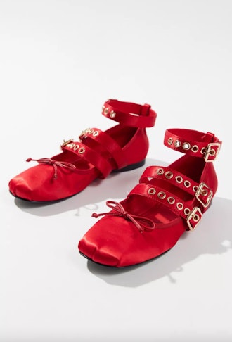 Jeffrey Campbell Ballotté Buckled Ballet Flat