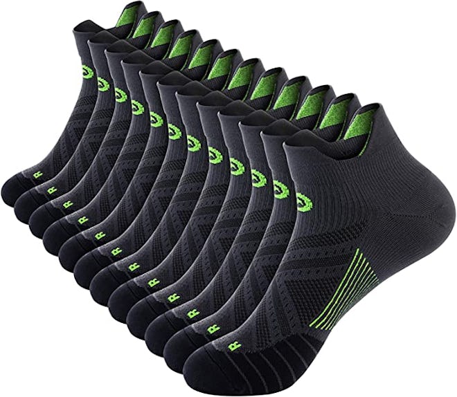 PAPLUS Ankle Compression Socks (6 Pairs)