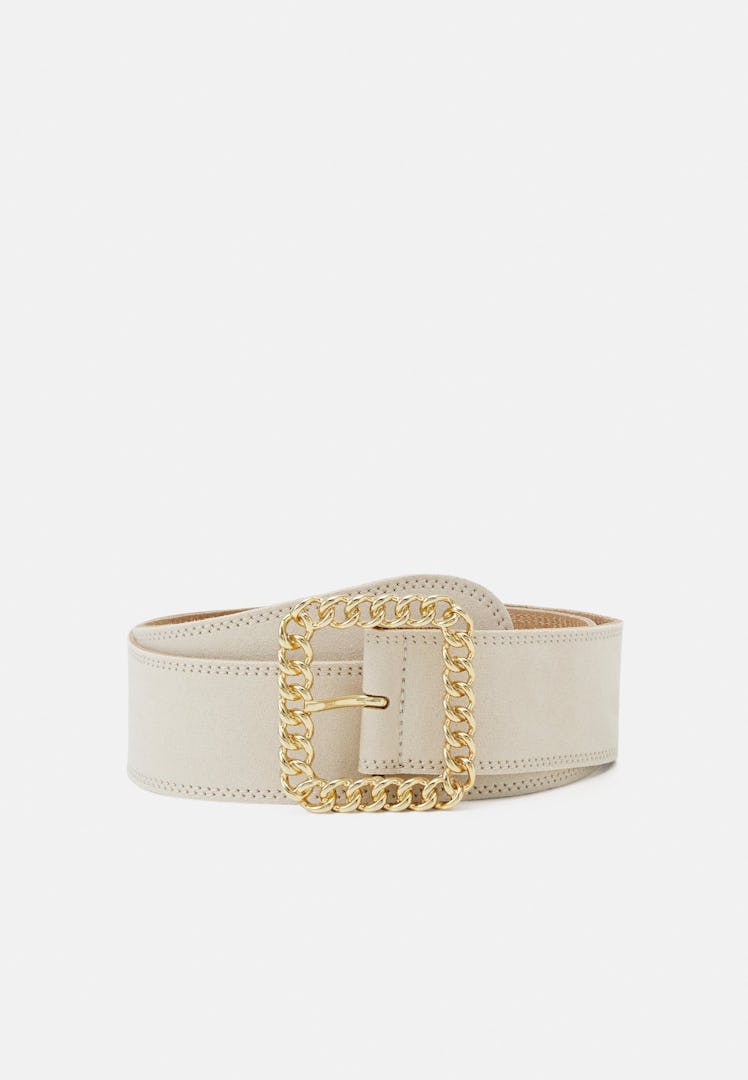 Vanzetti cream waist belt