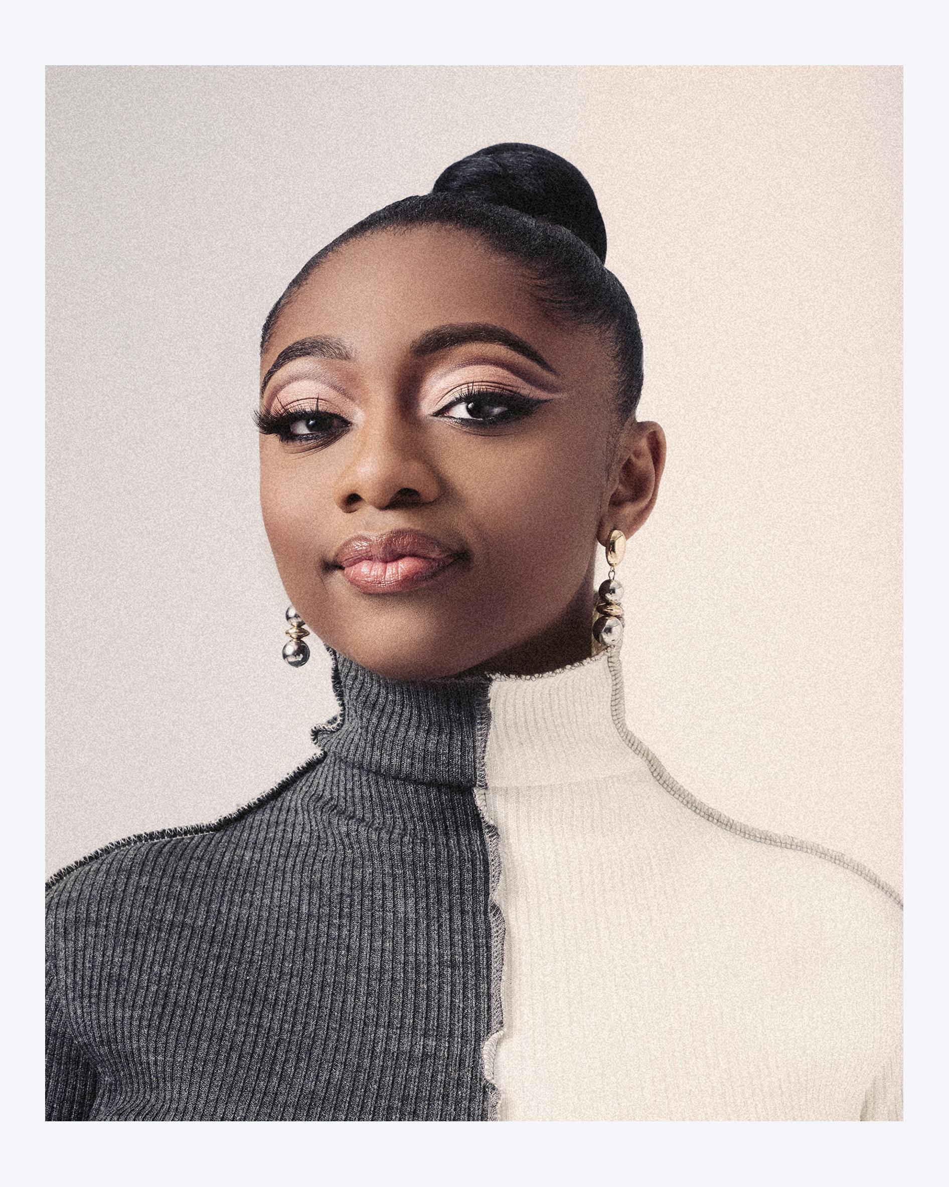 A portrait of Samara Joy