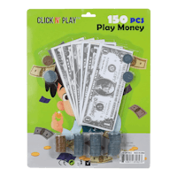 Click N' Play Pretend Play Copy Money for Kids