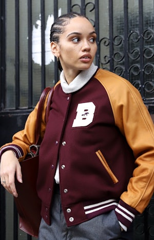 The Oversized Varsity Jacket Is The New Cool Girl Trend You Need To Get On  This 2022