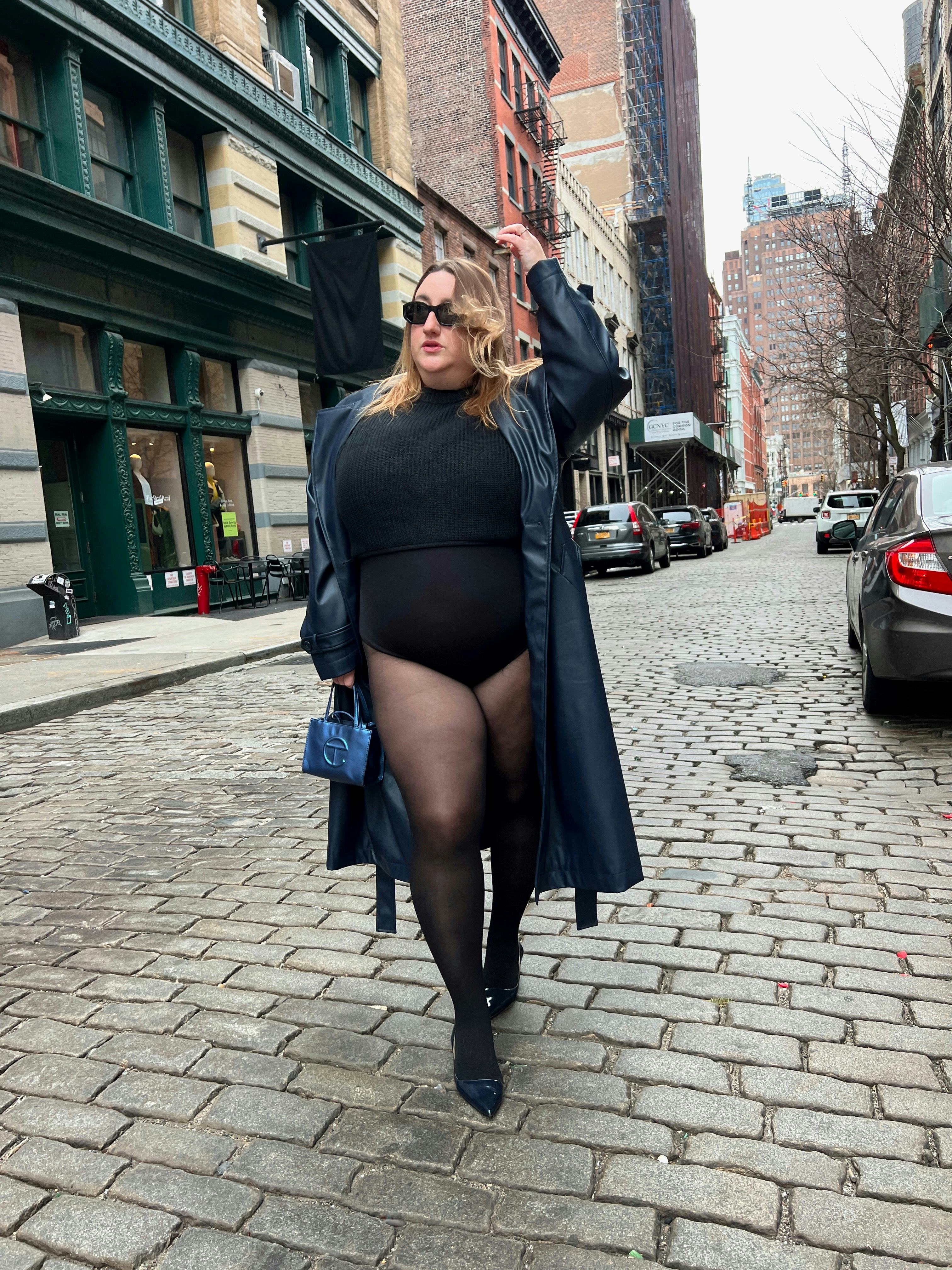 kendall jenner no pants dupe outfit plus-size