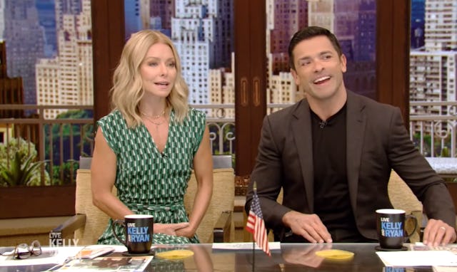 Kelly Ripa And Mark Consuelos almost got walked in on by their adult daughter — and now they're sett...