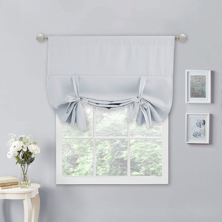 NICETOWN Roman Shades Tie Up Balloon Curtain s