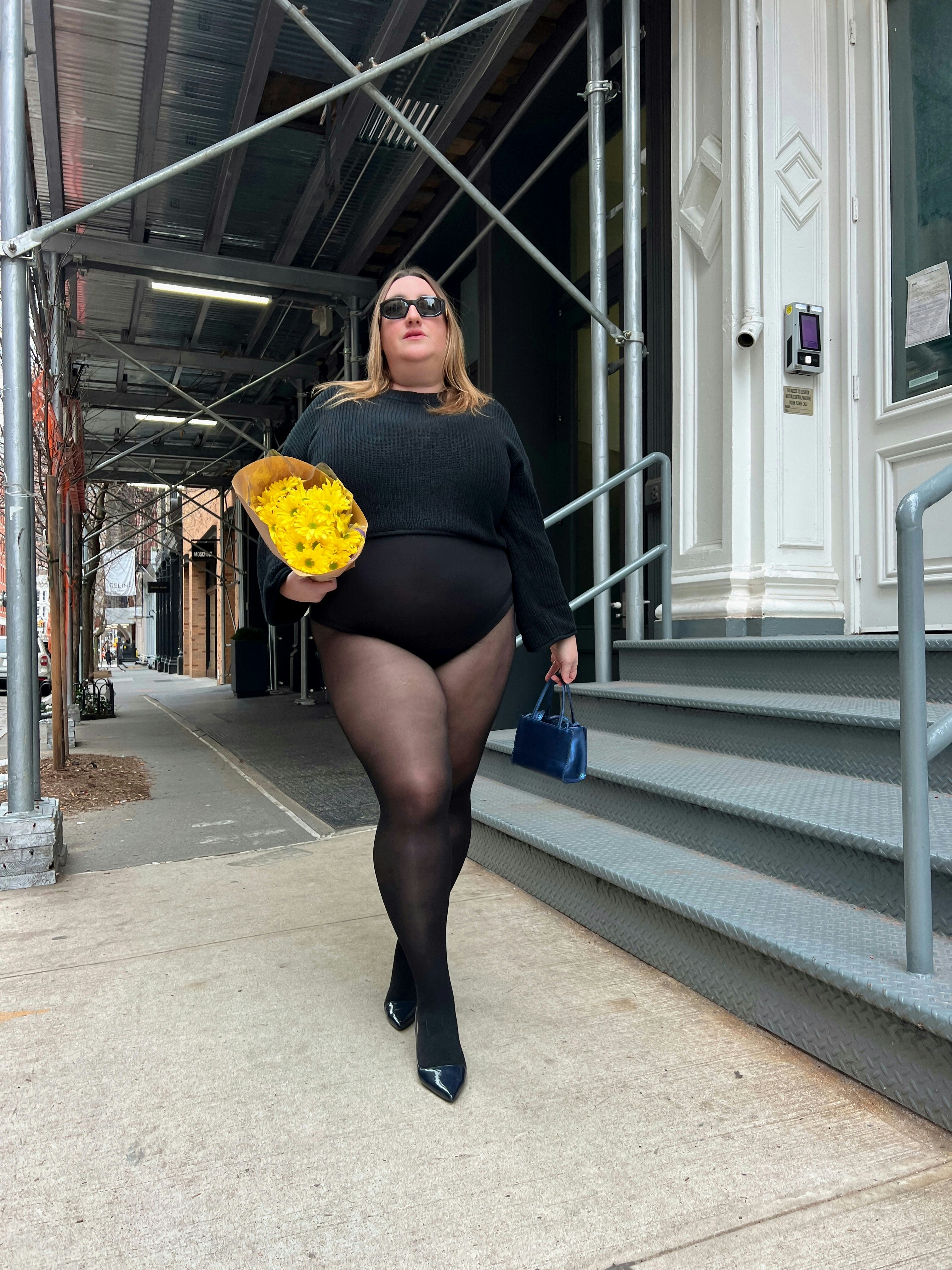 kendall jenner no pants dupe outfit plus-size