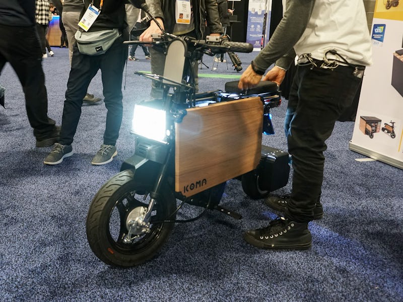 Tatemel modular e-bike at CES 2023