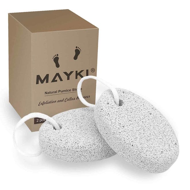 MAYKI Natural Lave Pumice Stone (2-Pack)