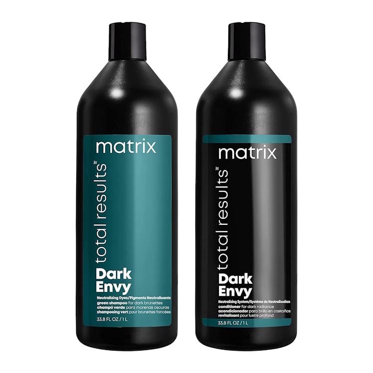 matrix total results dark envy green toning shampoo and conditioner is the best shampoo and conditio...