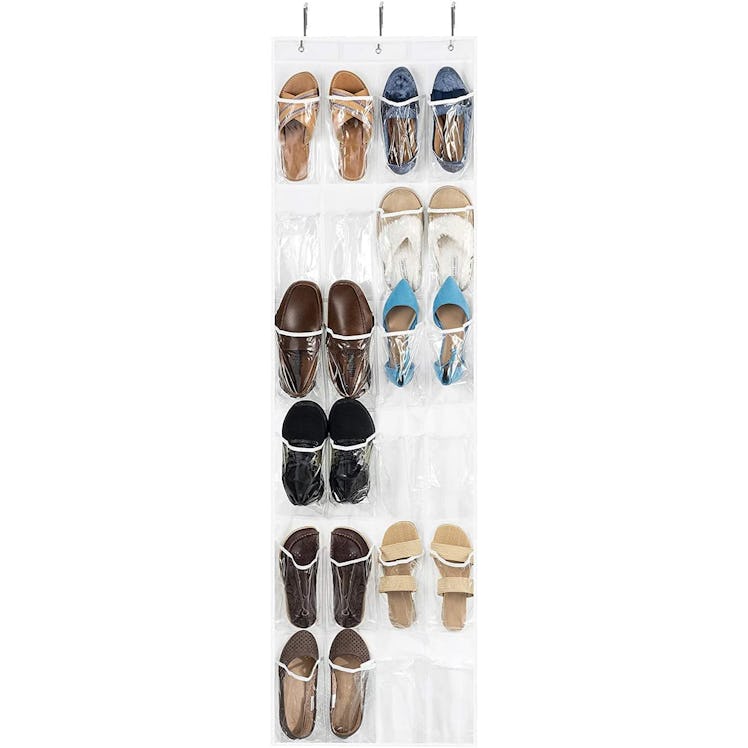 ZOBER Over The Door Shoe Organizer