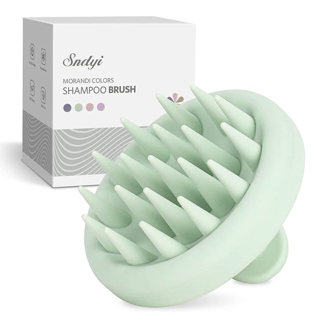 Sndyi Silicone Scalp Massager Shampoo Brush
