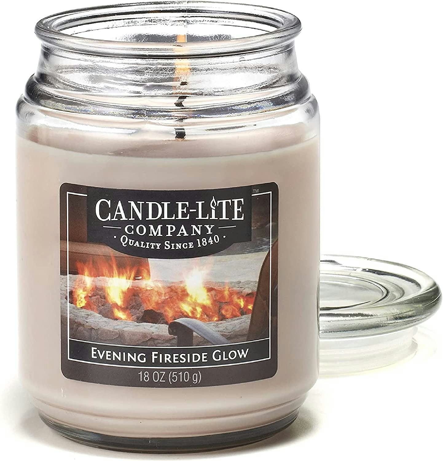 Candle-lite Evening Fireside Glow Candle