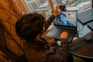 Razer Kiyo Pro Ultra webcam CES 2023 hands on