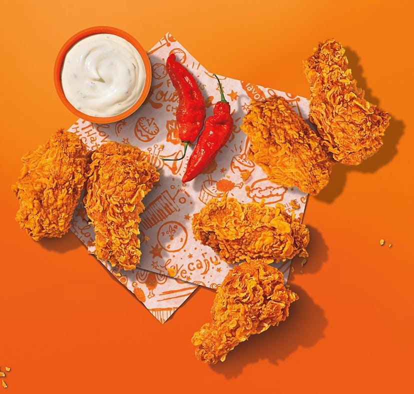 How to get $1 Popeyes Ghost Pepper Wings.