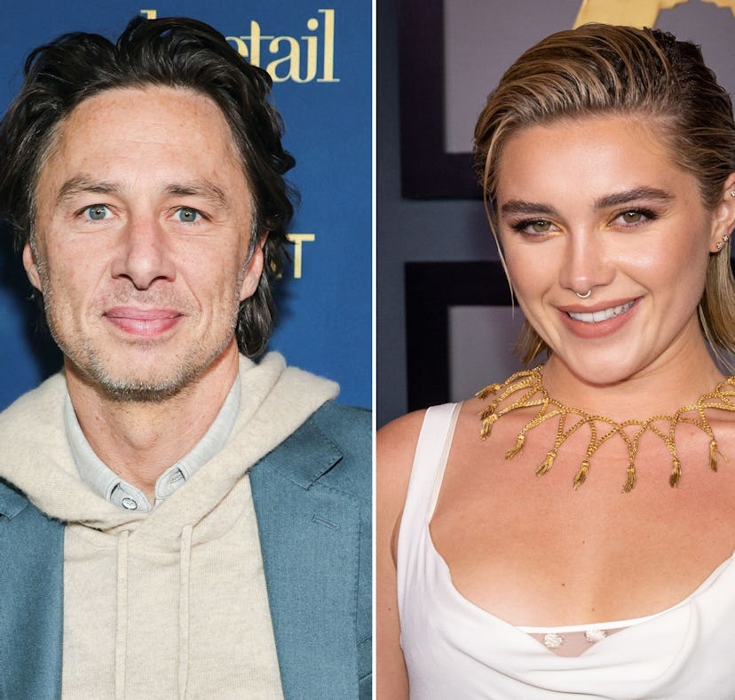 Zach Braff's birthday Instagram for Florence Pugh was surprising.