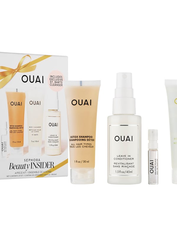 Sephora's birthday gift 2023 options include a mini Ouai hair and body care set.