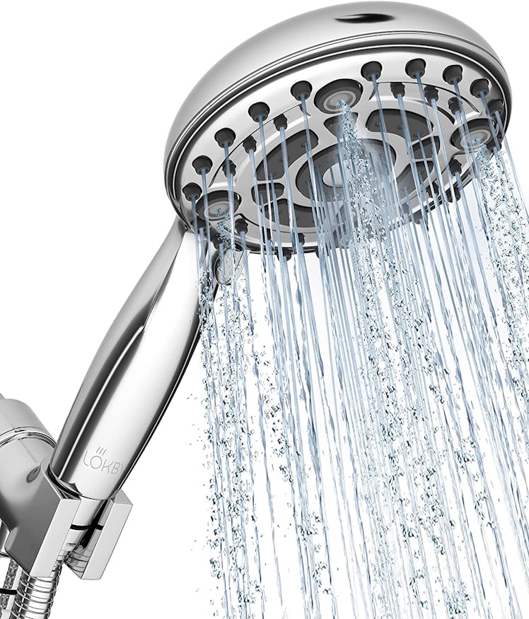 LOKBY 6-Setting High Pressure Handheld Shower Head