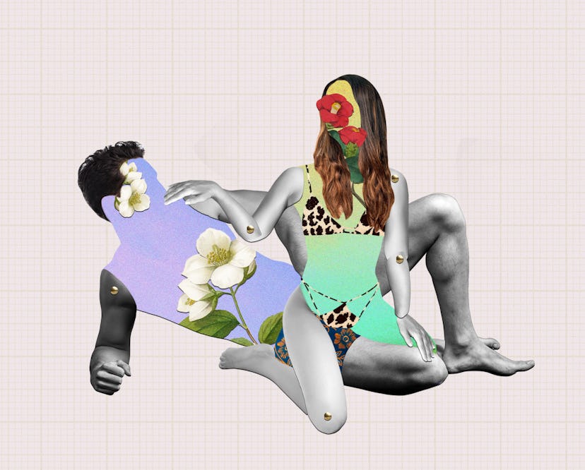 sideways straddle sex position