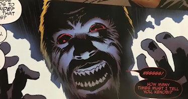 Dooku as a vampire in Star Wars comics.