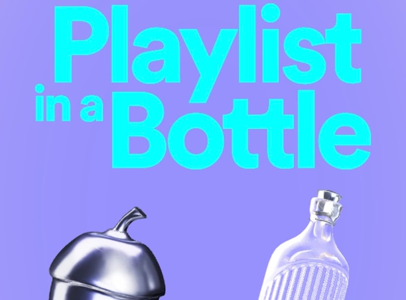 Here's how to get Spotify's Playlist In A Bottle for a music time capsule.