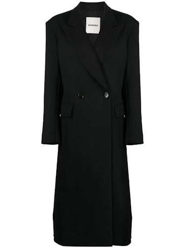 SANDRO Brume double-breasted coat