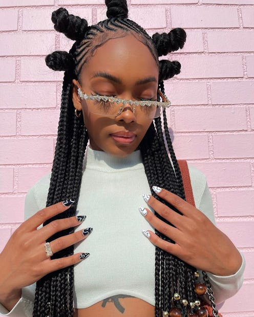 natural braid hairstyles
