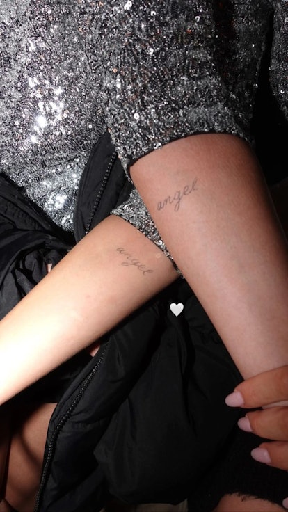 Selena Gomez & Nicola Peltz-Beckham's matching tattoos.