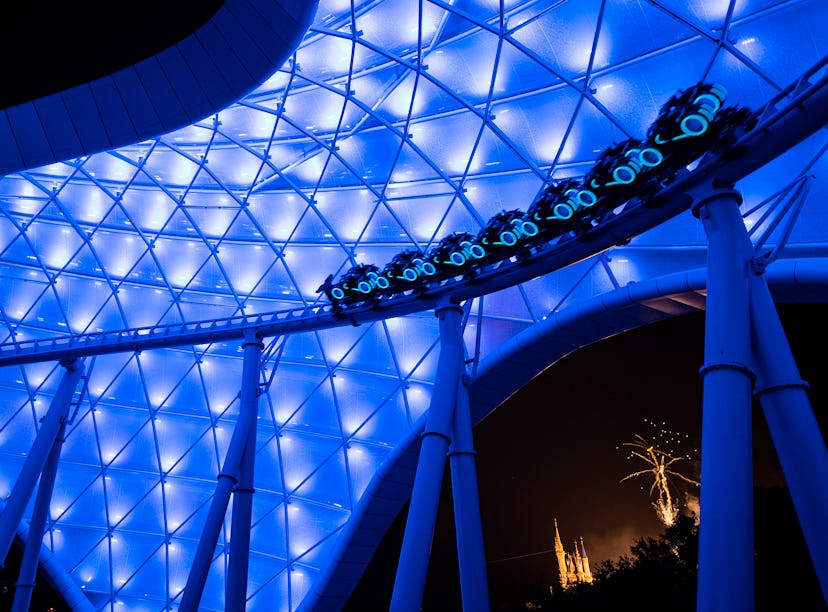 This spring, Disney World guests can step into the computer world of the 80's sci-fi movie 'TRON' wi...