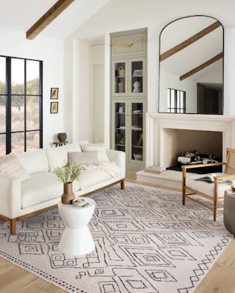 Loloi Vance Rug in Dove & Charcoal