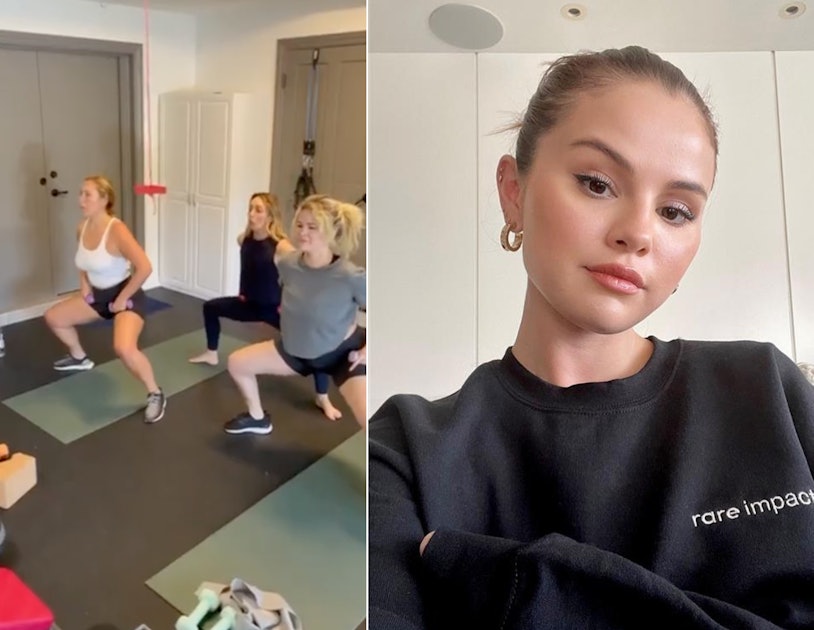 Selena Gomez's goth gym look is perfect for your Halloween workout -  HelloGigglesHelloGiggles