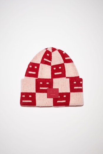 Acne Studios Jacquard Knit Beanie Hat