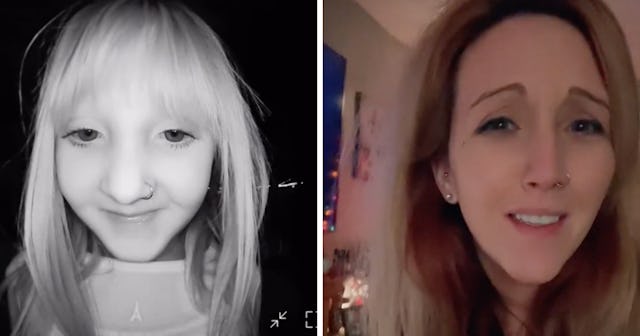 A mom is defending her decision to let her 9-year-old daughter get a nose ring.