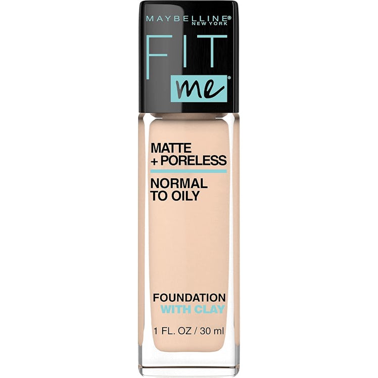 maybelline fit me matte and poreless foundation is the best drugstore foundation for combination ski...
