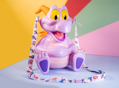 The Walt Disney World Figment popcorn bucket is back for 2023 for anyone wondering what is a Figment...