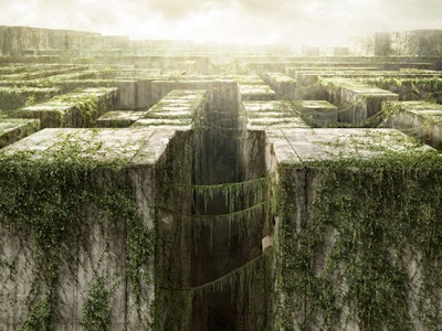 Visualization of the maze in The Maze Runner