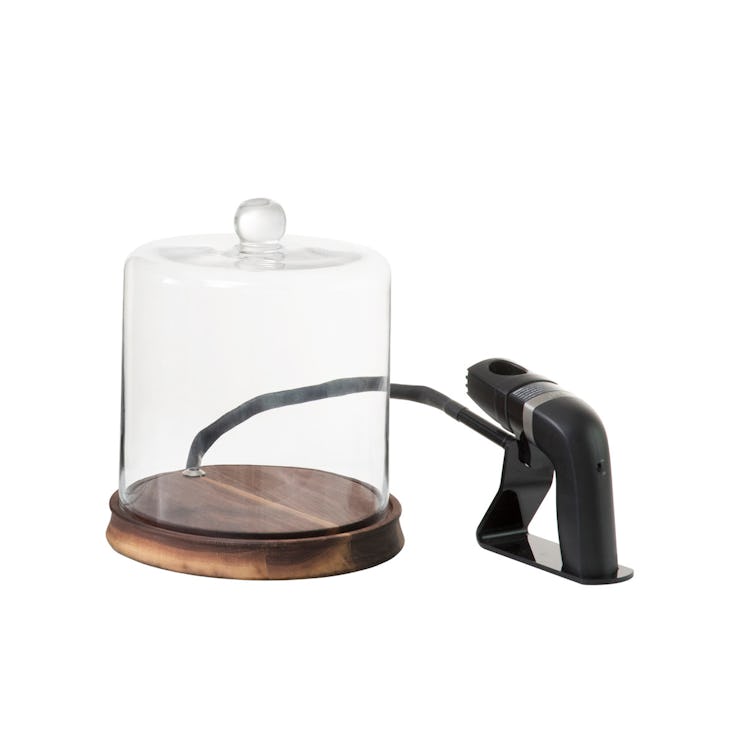 Smoking Cloche and Smoker Set