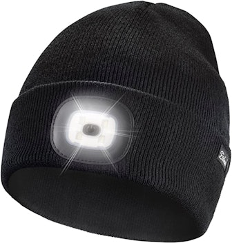 Etsfmoa Unisex USB Lighted Beanie Hat 