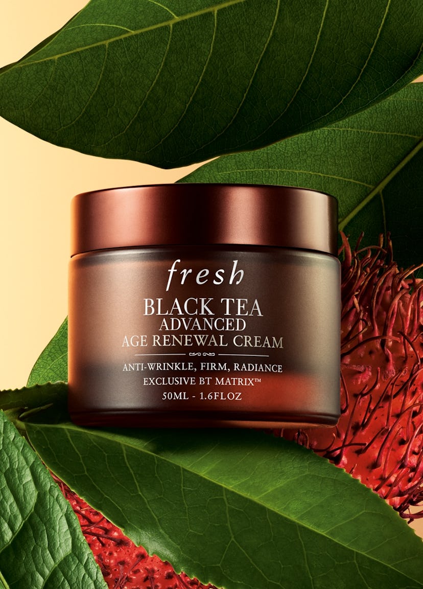 A major new skincare release: Fresh Beauty's Black Tea Advanced Age Renewal Cream in January 2023.