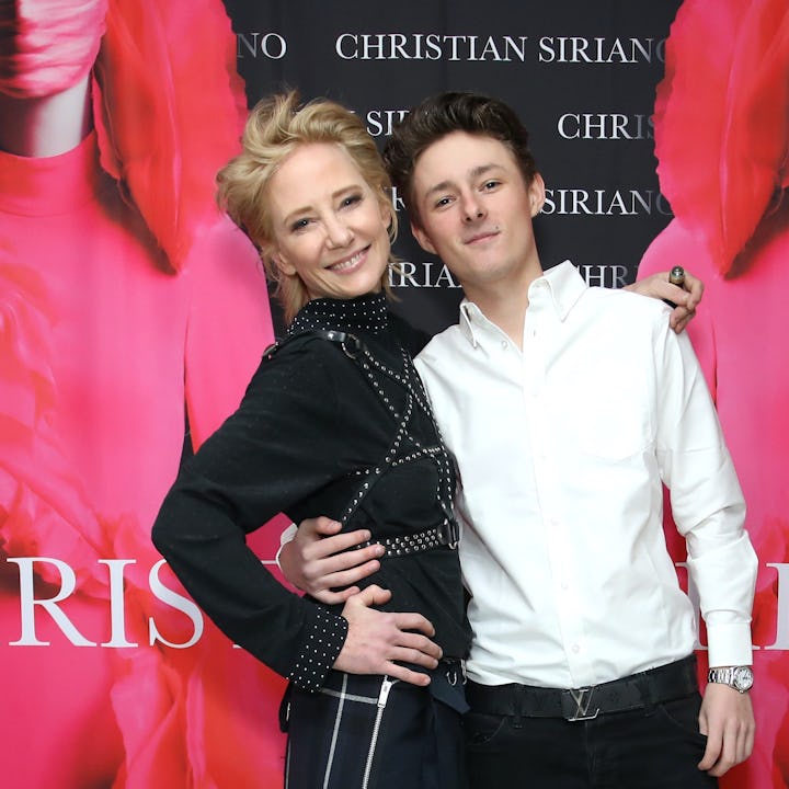 Anne Heche's son Homer Laffoon shared an update after the actor's death. Here, they attend the celeb...