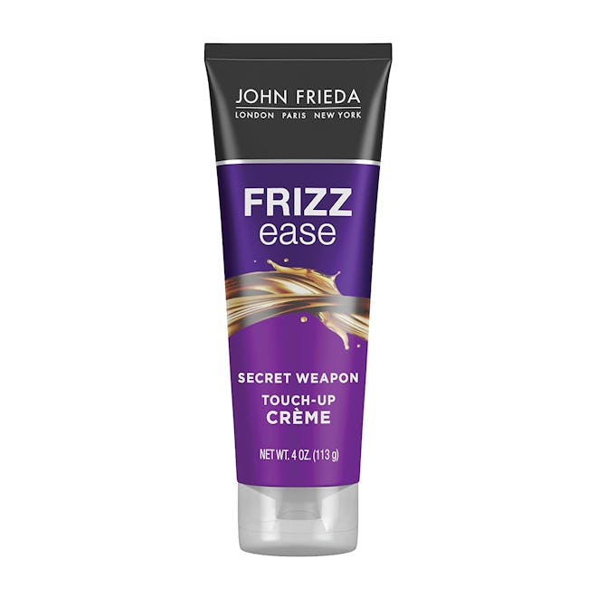John Frieda secret weapon touch up creme is the best drugstore styling cream product for frizzy hair