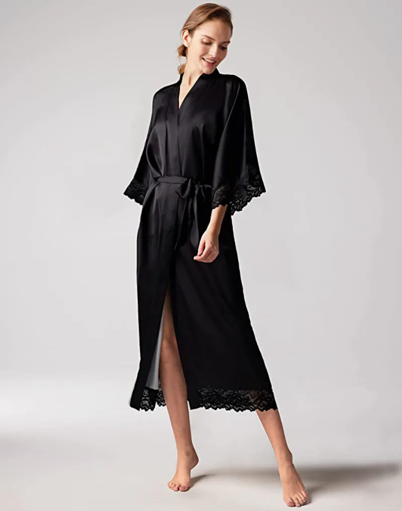 Silk Screen Robe The 9 Best Silk & Satin Robes