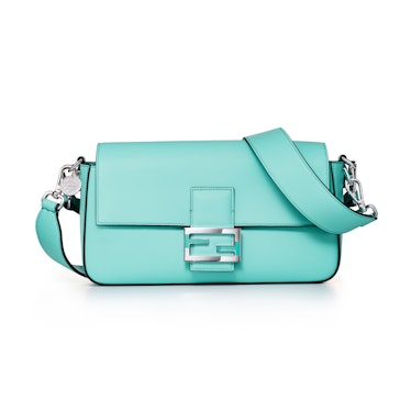 the robins egg blue bag from the tiffany and fendi collaboration