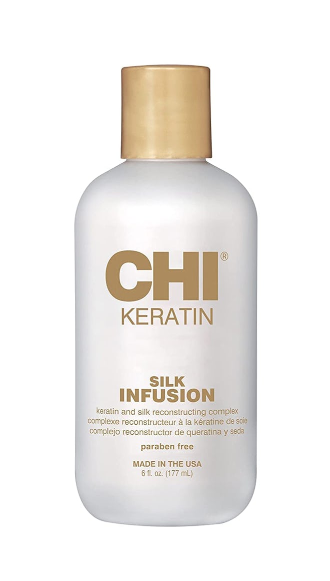 chi keratin silk infusion is the best drugstore keratin treatment product for frizzy hair