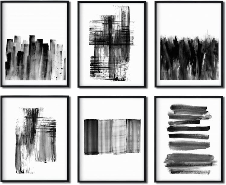Tiaidi Abstract Art Prints (Set of 6)