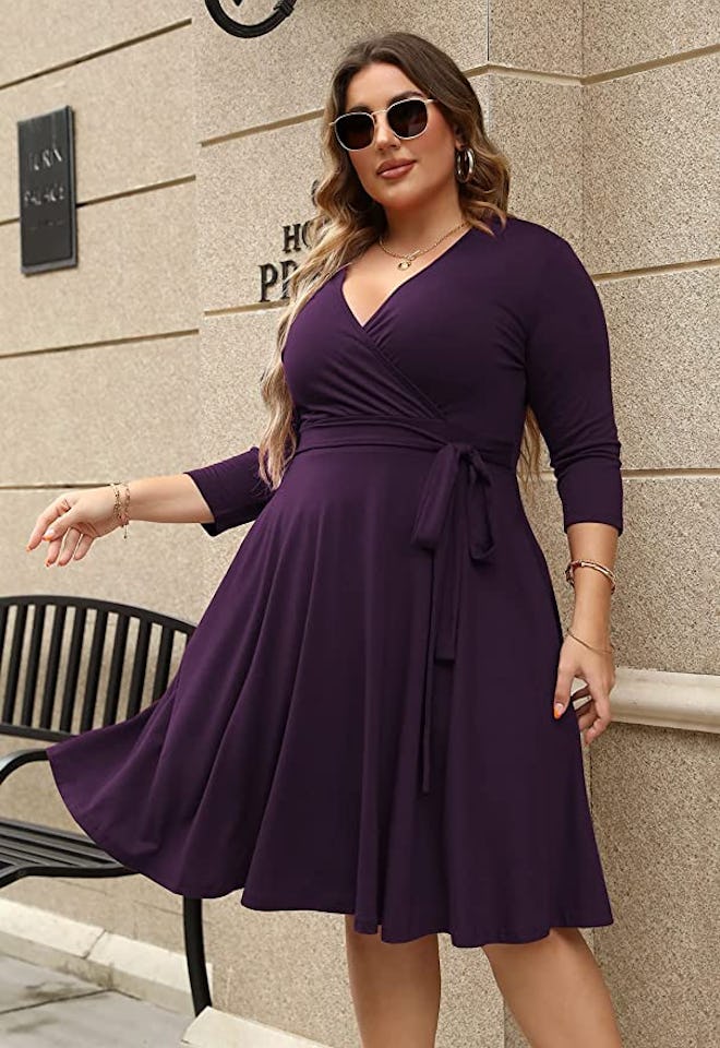 Nemidor® Faux Wrap Dress