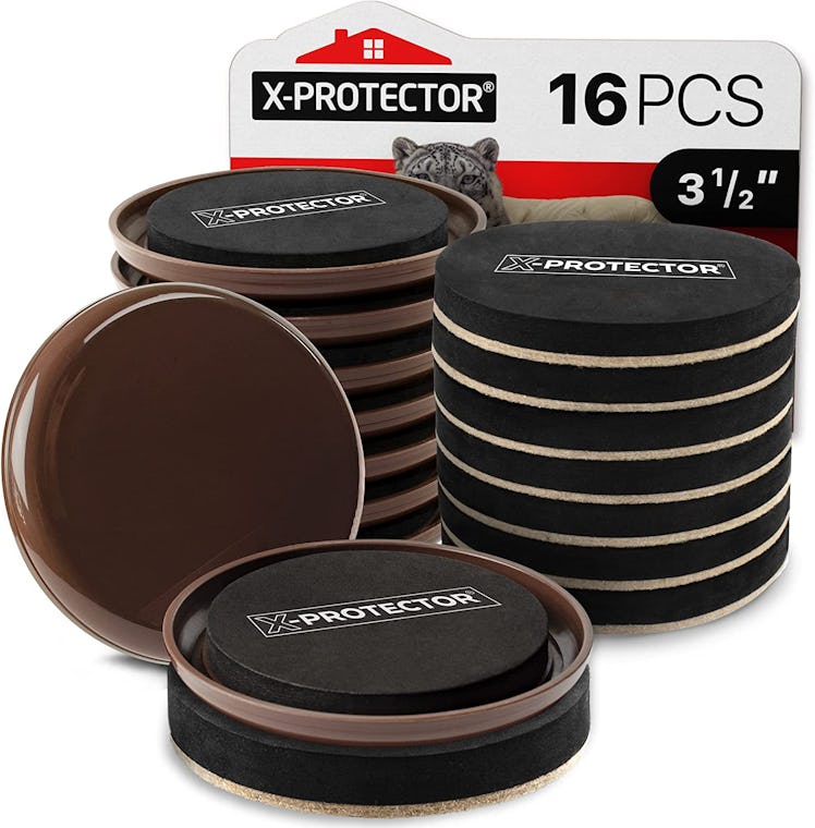 X-PROTECTOR Furniture Sliders (16 Pieces)
