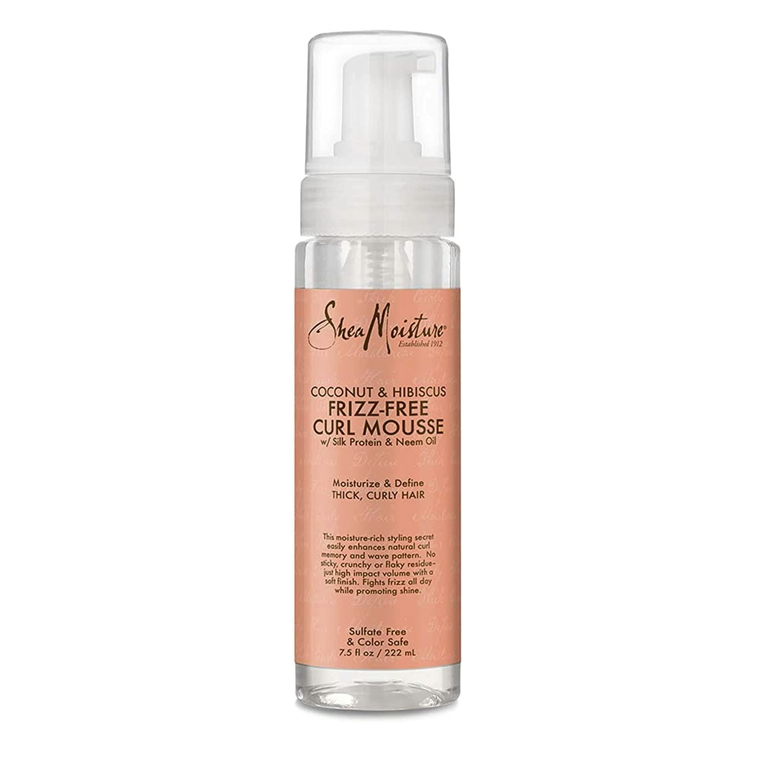 sheamoisture coconut and hibiscus frizz free curl mousse is the best drugstore mousse product for fr&hellip;