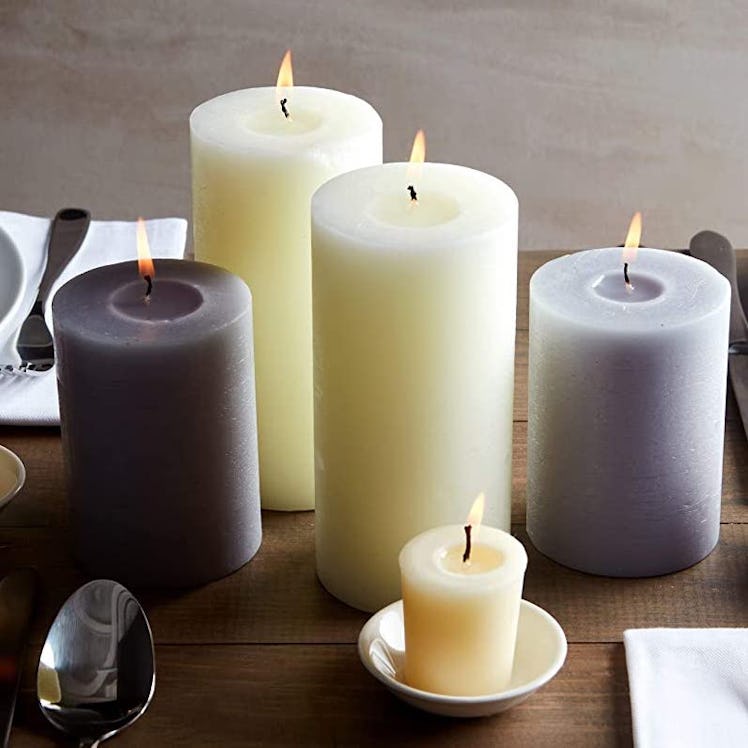 Melt Candle Company Pillar Candles (Set of 3)