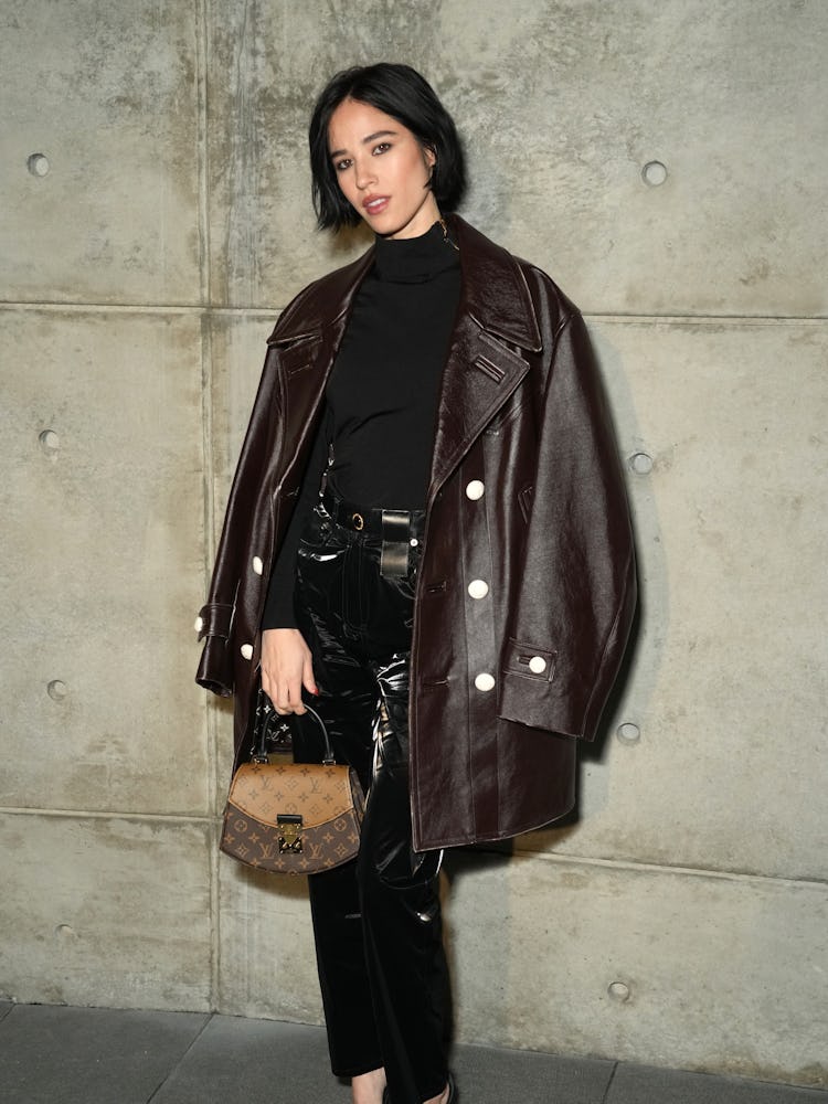 Kelsey Asbille attends Louis Vuitton and W Magazine's awards season dinner on January 06, 2023 in Be...