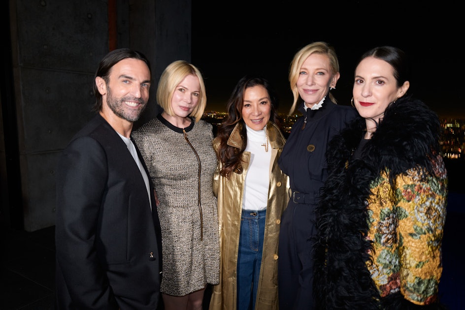 Louis Vuitton and W Magazine Kick Off Awards Season With Michelle